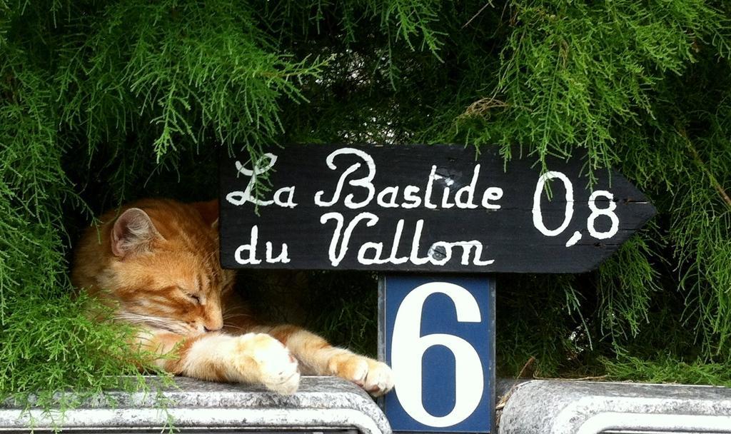 La Bastide Du Vallon Saumane-de-Vaucluse Exterior foto