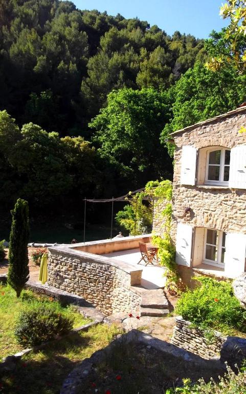 La Bastide Du Vallon Saumane-de-Vaucluse Exterior foto