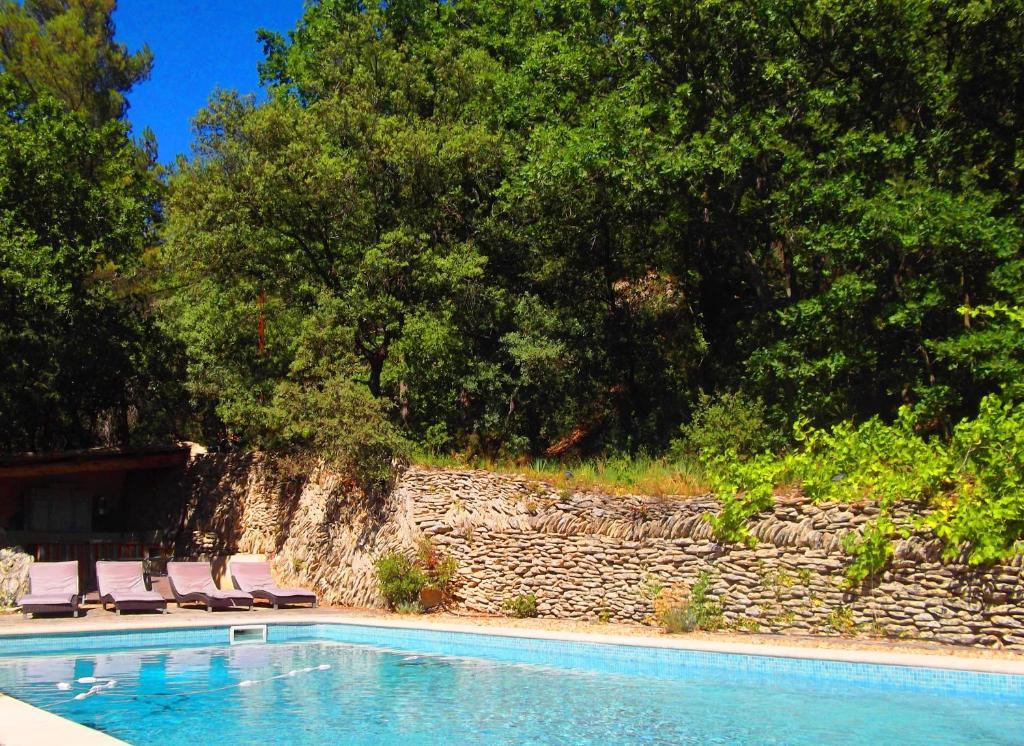 La Bastide Du Vallon Saumane-de-Vaucluse Exterior foto