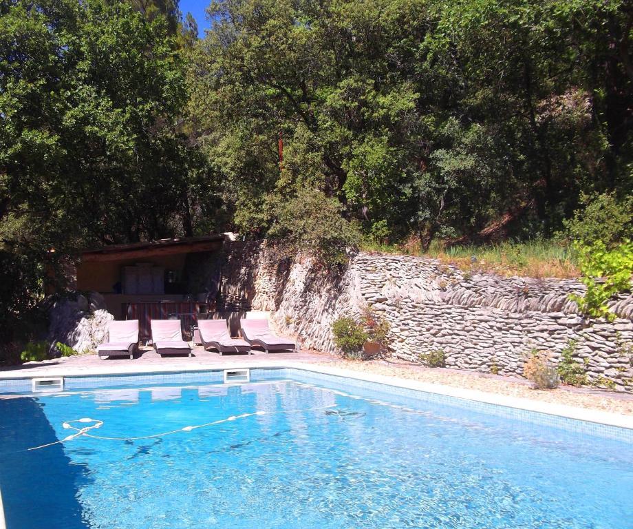 La Bastide Du Vallon Saumane-de-Vaucluse Exterior foto